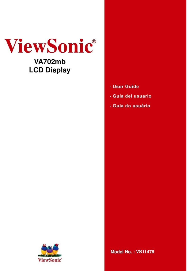ViewSonic VA702mb User manual