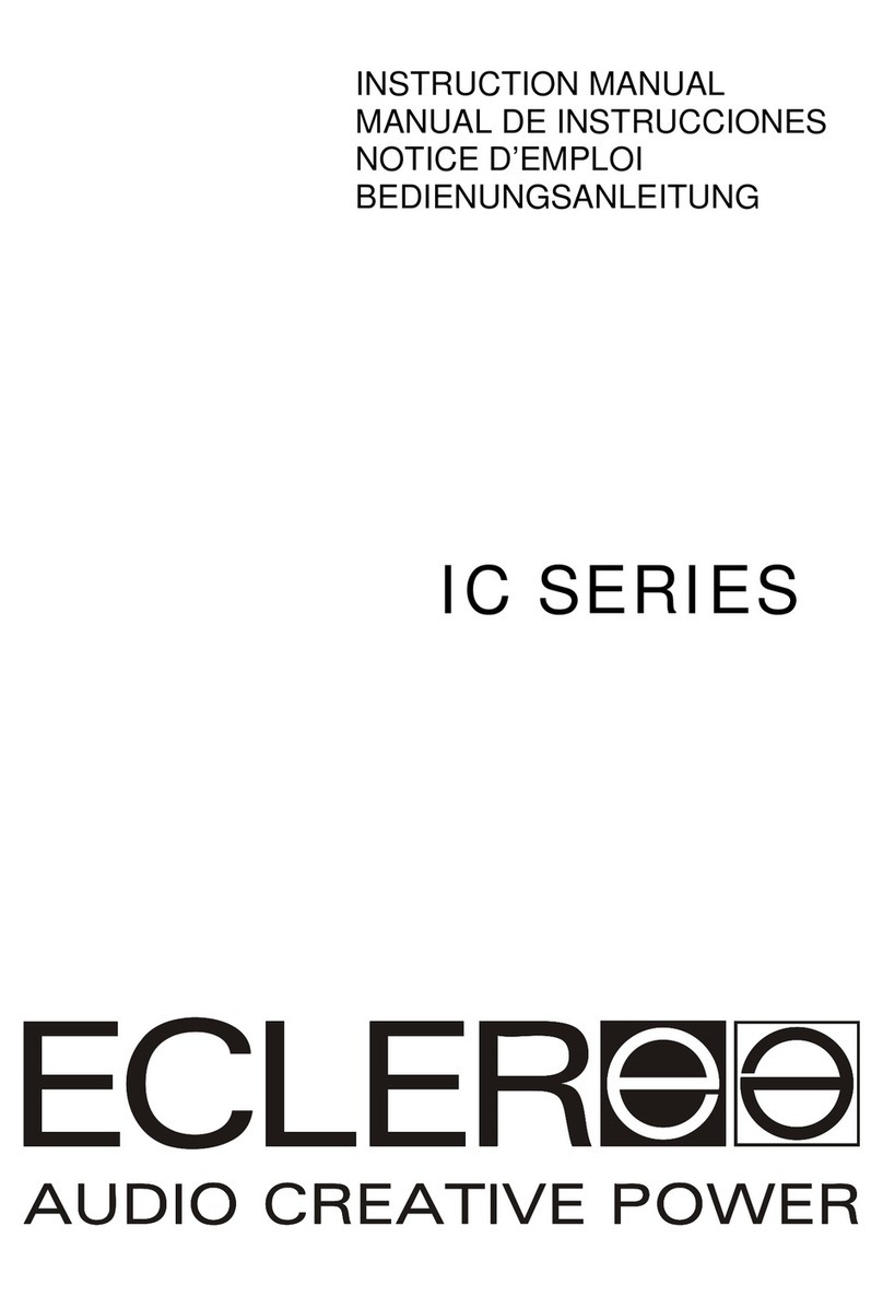 Ecleree IC SERIES instruction manual