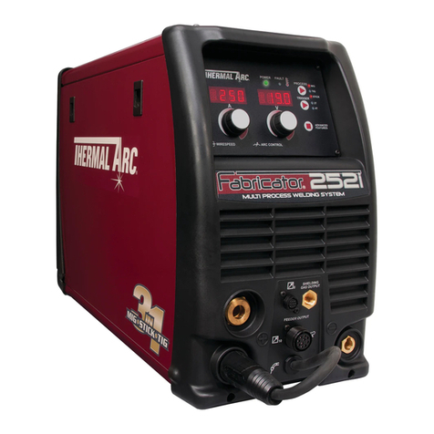 Thermal Arc FABRICATOR 252i operating manual