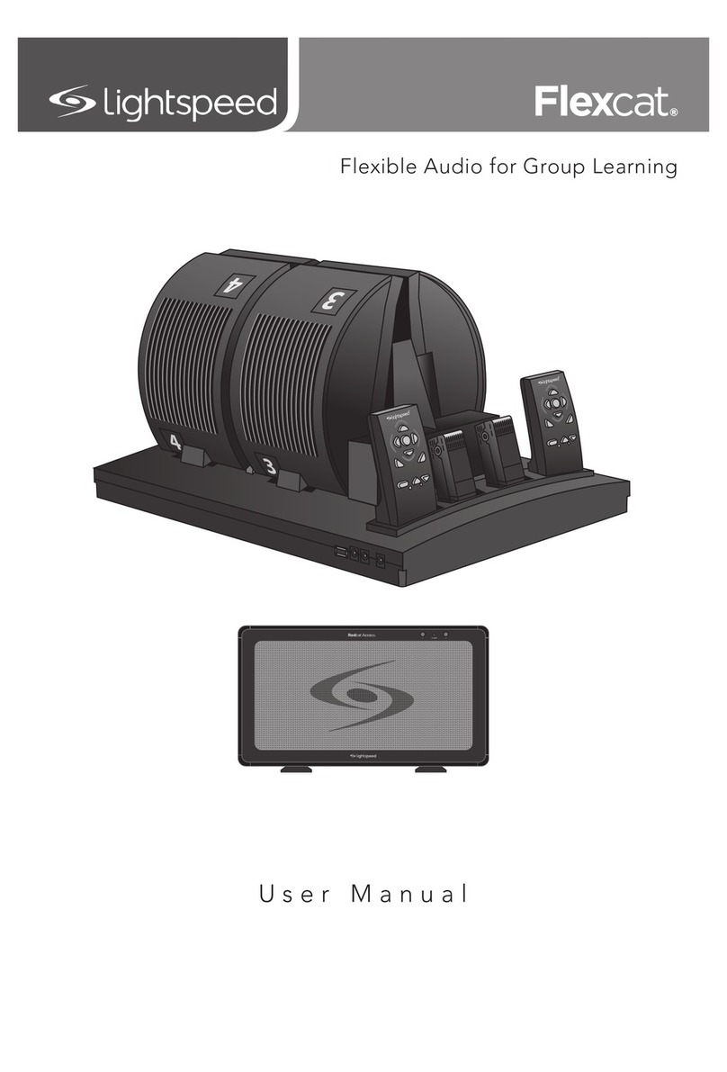 Lightspeed flexcat User manual