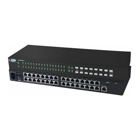 Network Technologies SERIMUX-CS-x User manual