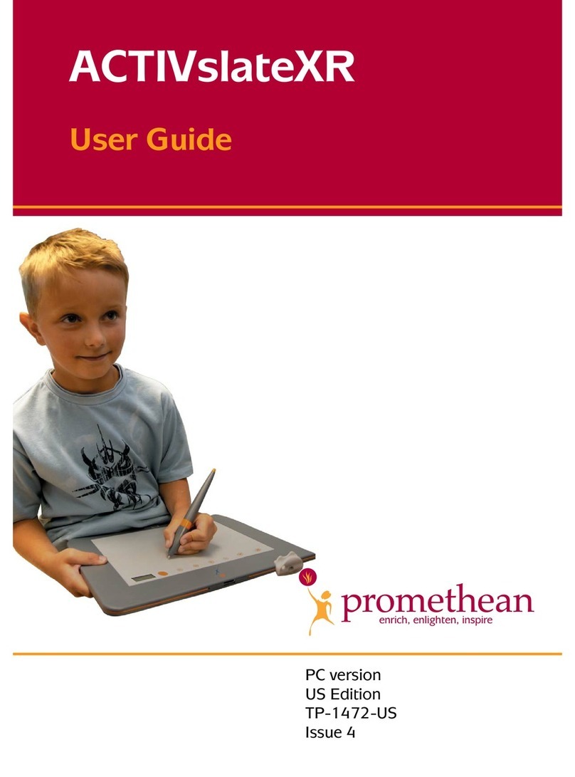 promethean ACTIVslateXR User manual