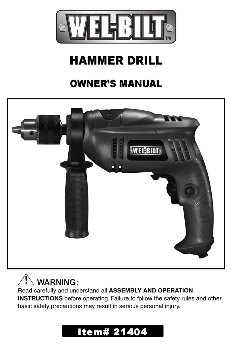 Welbilt 21404 owner's manual