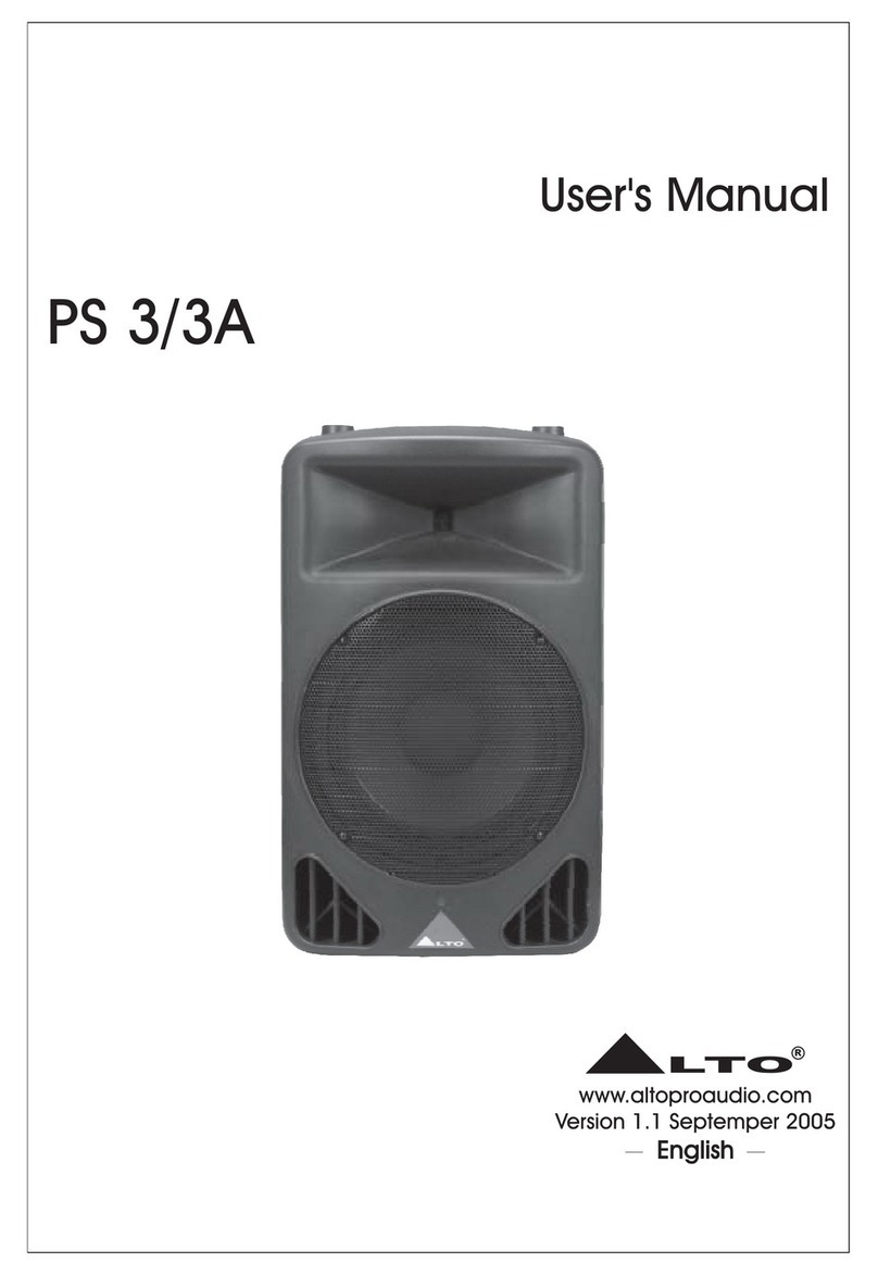 Alto PS 3 user manual