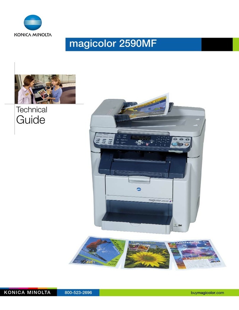 Konica Minolta Magicolor 2590 MF Technical guide