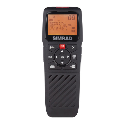 Simrad RS35 VHF HS35 user guide