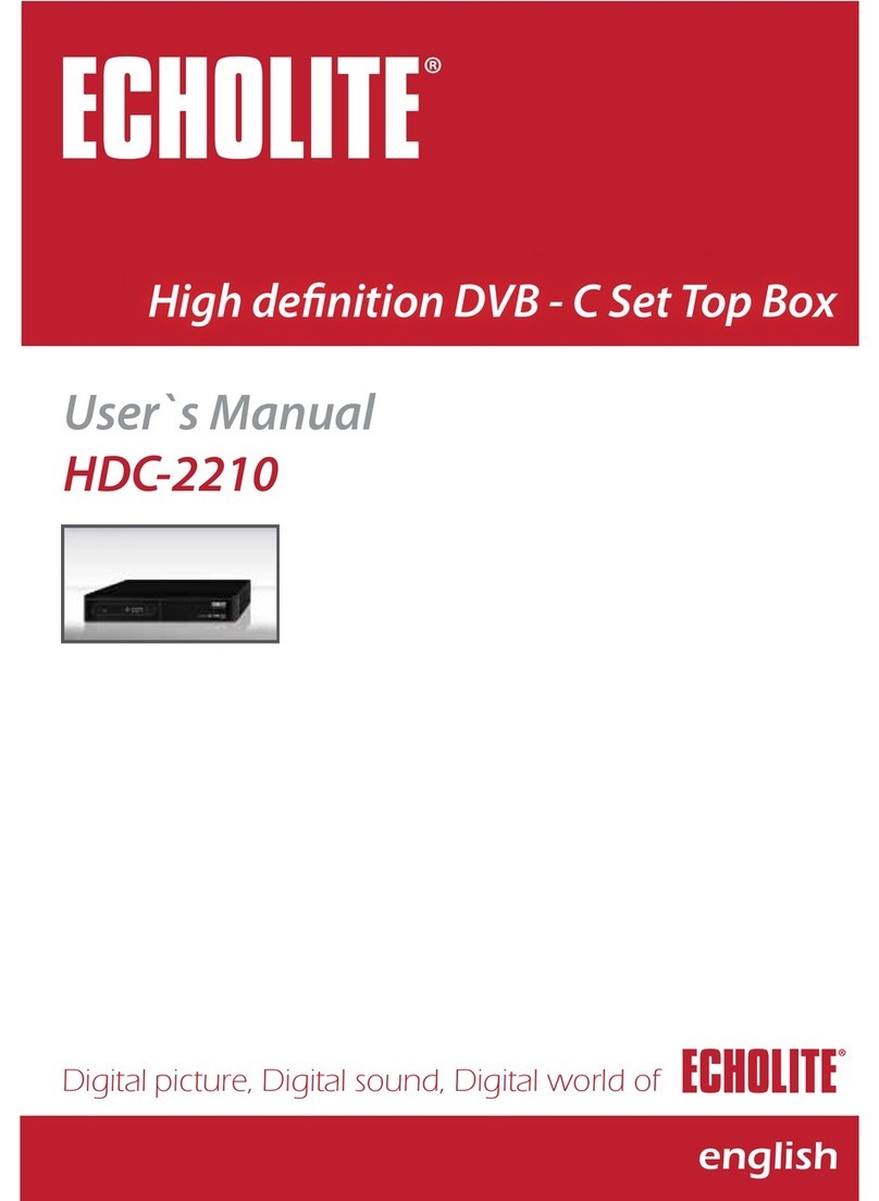Echolite HDC-2210 user manual
