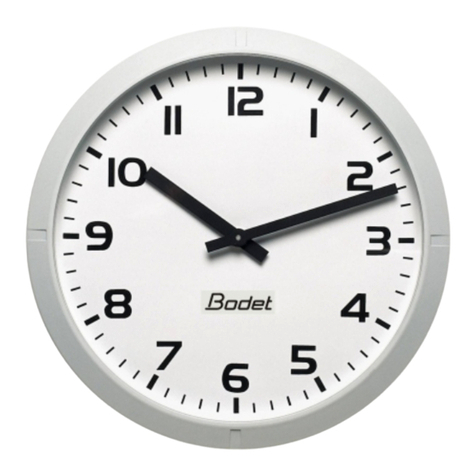 Bodet Profil 960 Installation and operating instructions