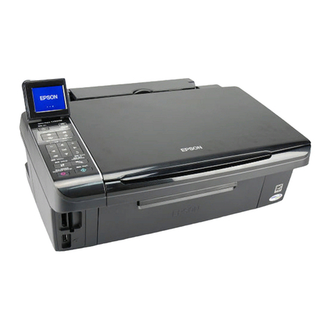 Epson Stylus SX510W series Assembly instructions