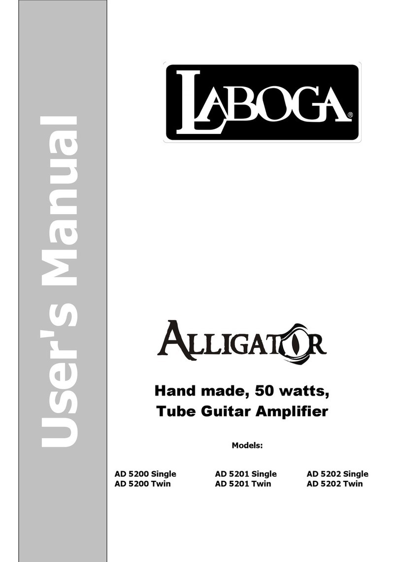 Laboga Alligator AD 5202 Twin user manual