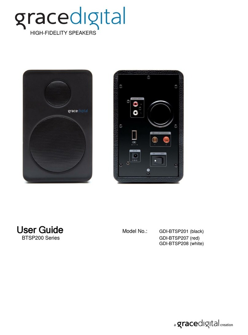 Grace Digital GDI-BTSP201 user guide