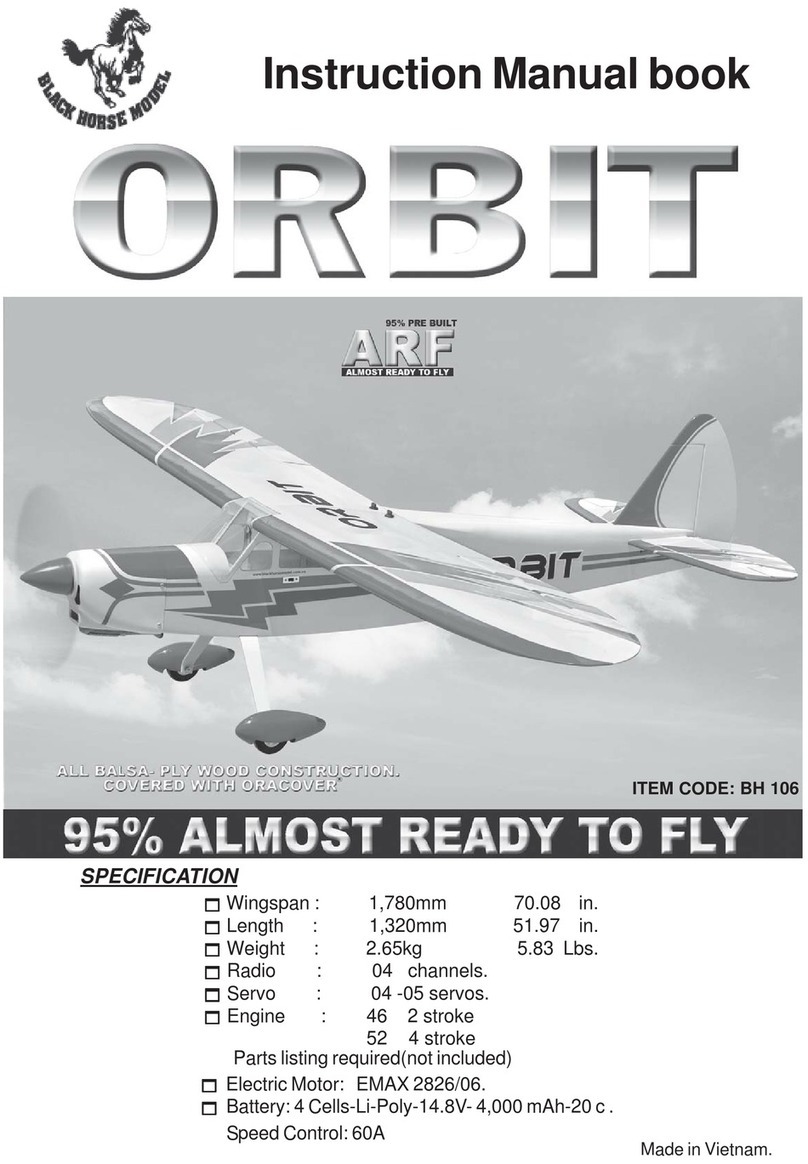 Black Horse Model ORBIT BH106 instruction manual