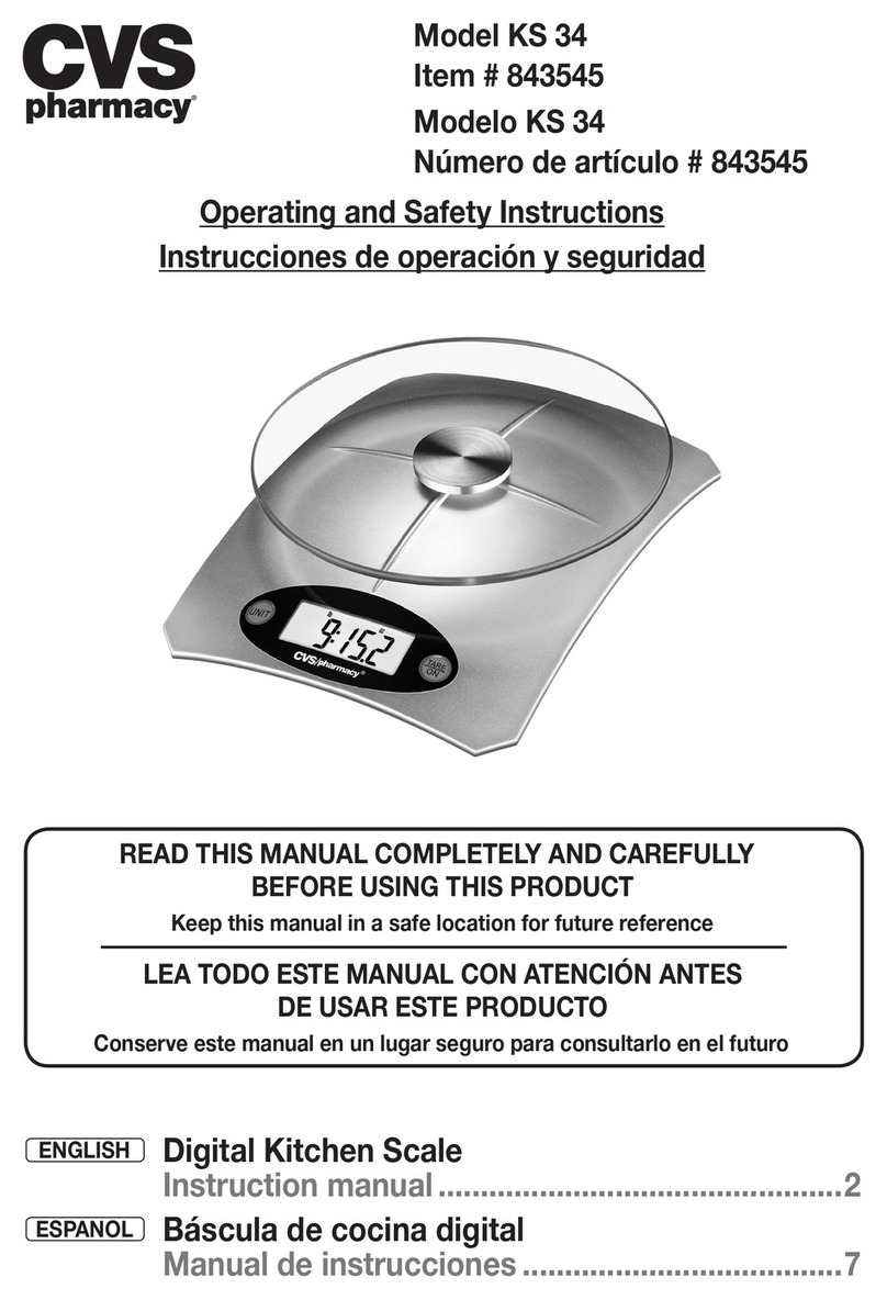CVS KS 34 Operating and safety instructions