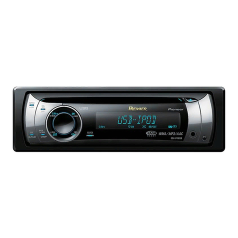 Pioneer Premier DEH-P410UB User manual