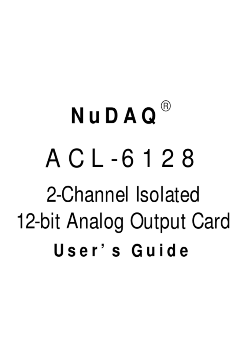 ADLINK Technology ACL -6128 User manual