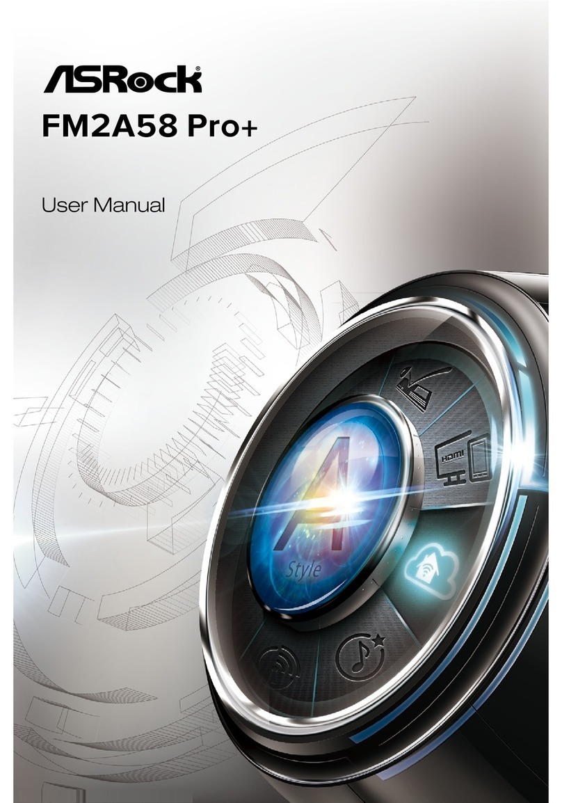ASROCK FM2A58 Pro+ user manual