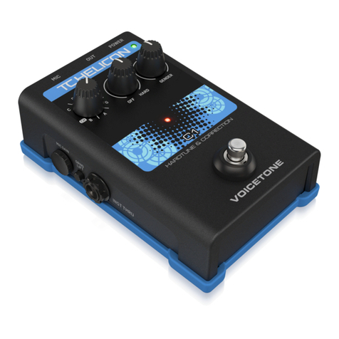 TC-Helicon VoiceTone C1 User manual