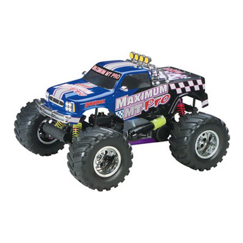 Duratrax Maximum MT Pro Installation and operating instructions