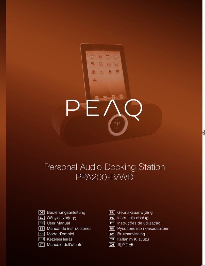 Peaq PPA200-B User manual