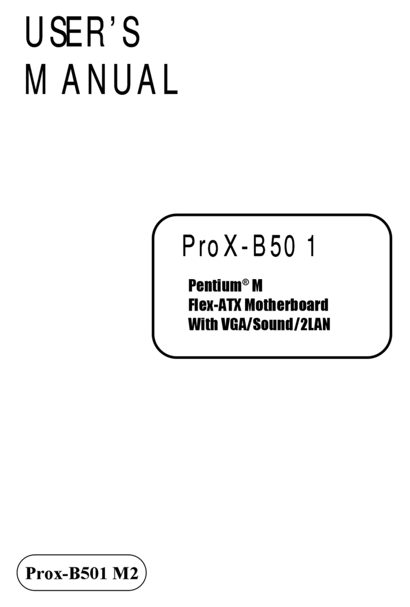 protech ProX-B501 M2 User manual protech ProX-B501 M2 User manual