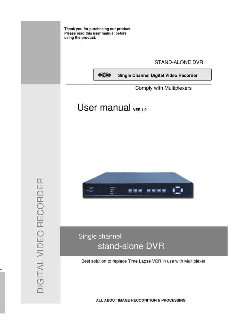 ACI Farfisa Single Channel DVR user manual