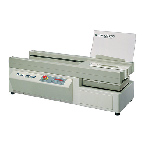 Duplo DB-280 User manual