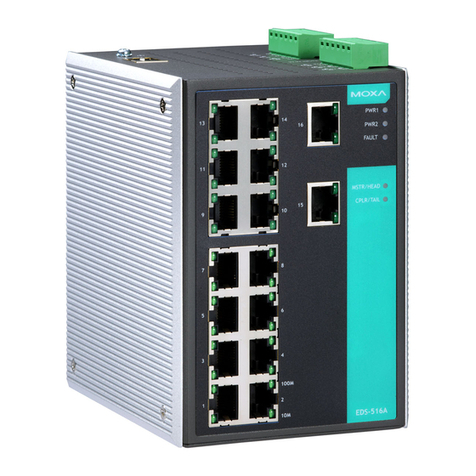 Moxa Technologies EDS-516A Series user manual