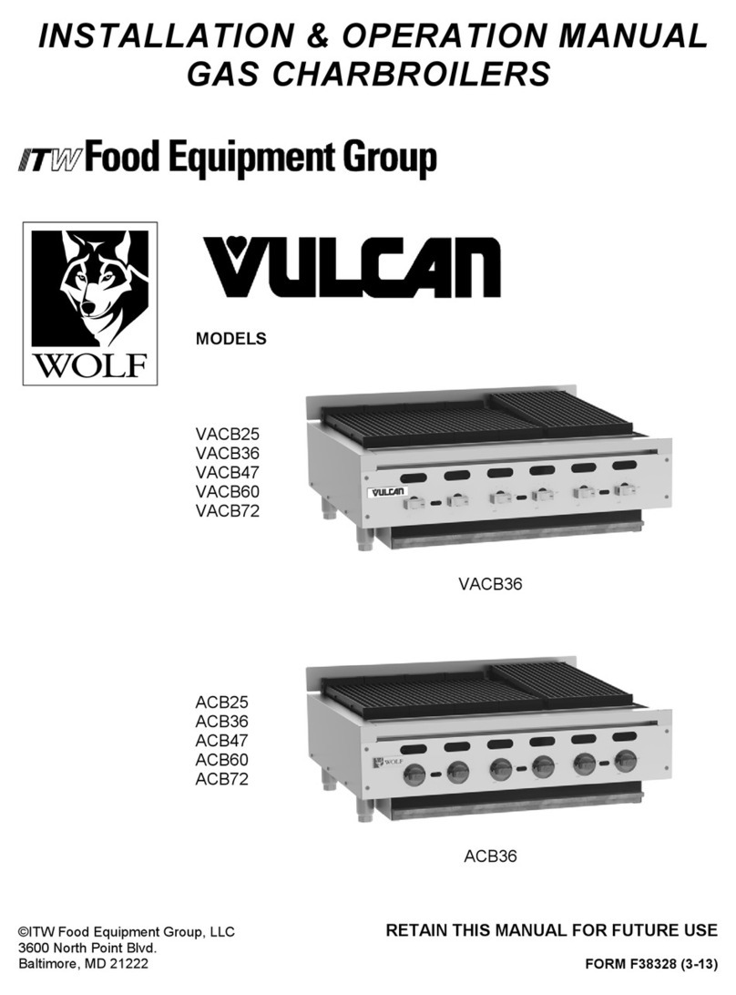 Vulcan-Hart VACB25 User manual
