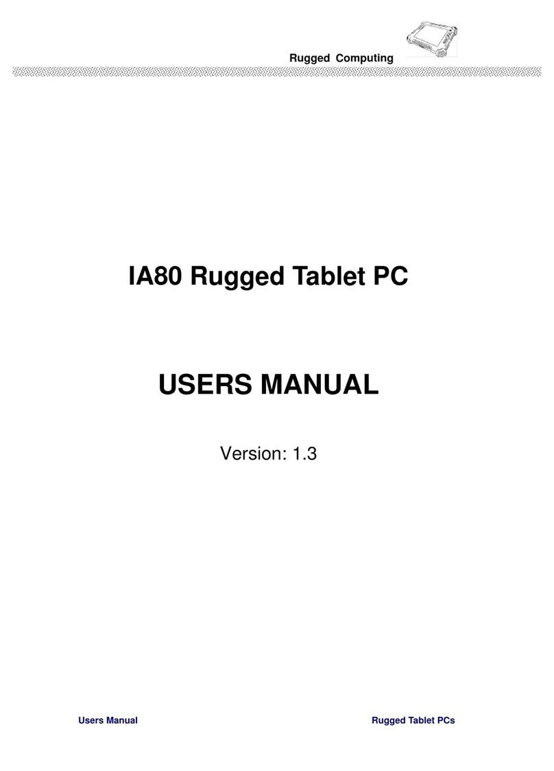Rugged Computing IA80 user manual