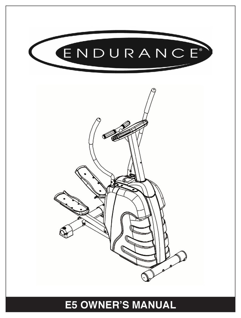 Endurance E5 owner's manual