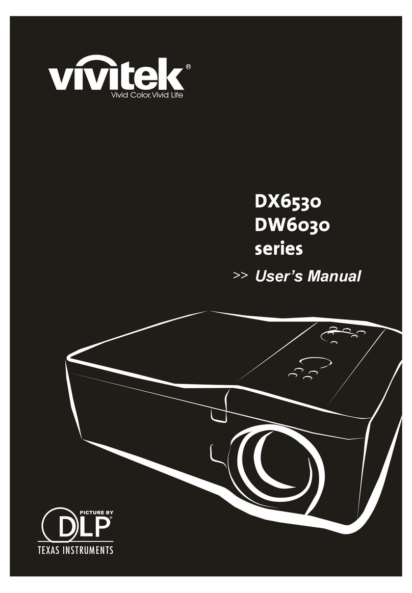 Vivitek DX6530 Series user manual