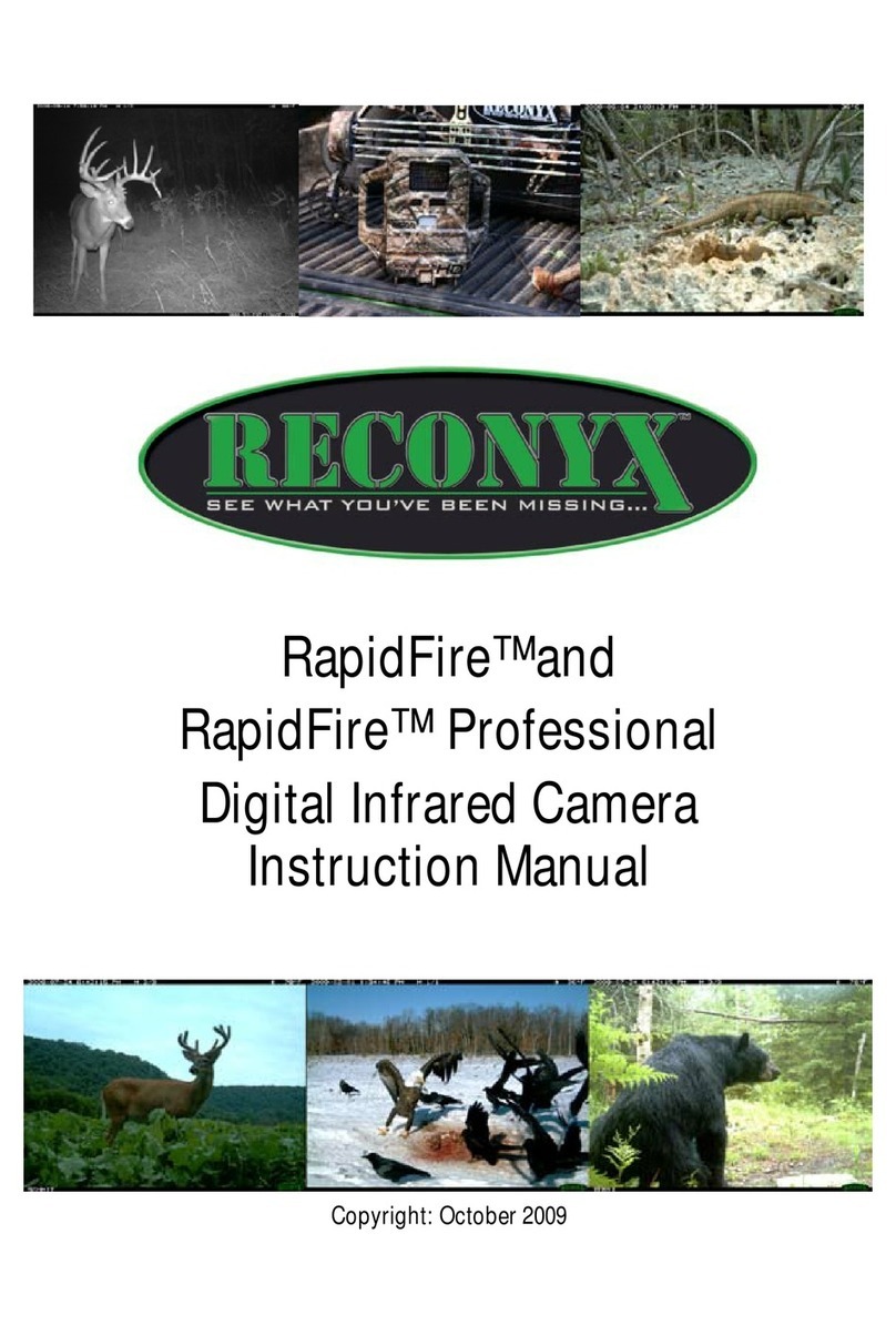 Reconyx RapidFire instruction manual