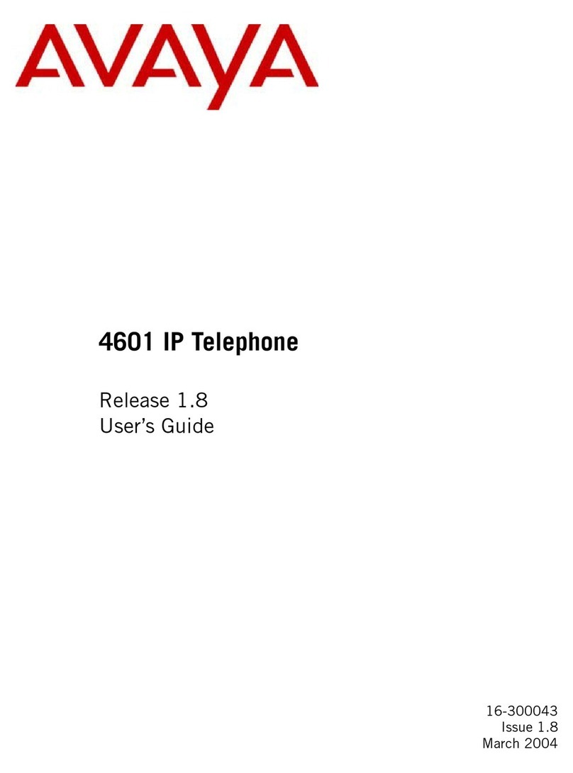 Avaya IP Office 4601 User manual