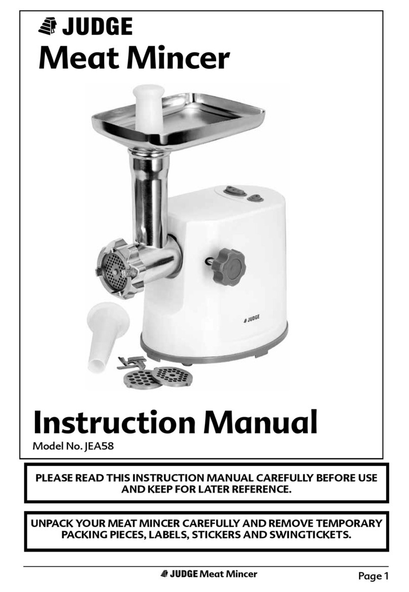Judge JEA58 instruction manual