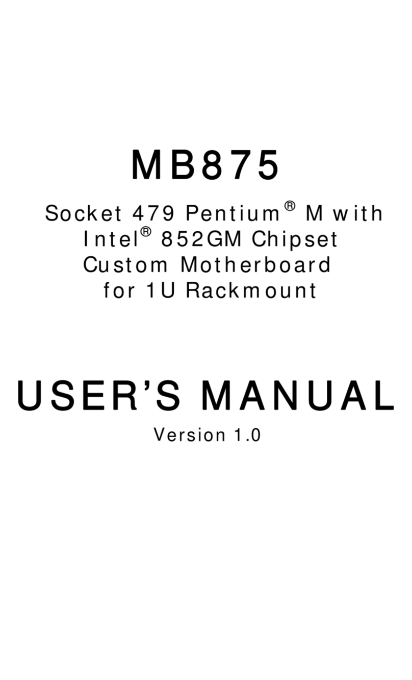 IBASE Technology MB875 user manual