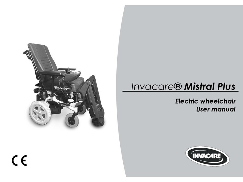 Invacare Mistral Plus User manual