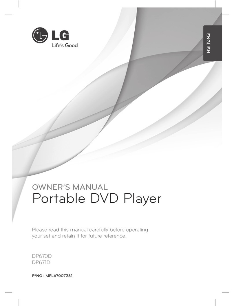 LG DP670D User manual