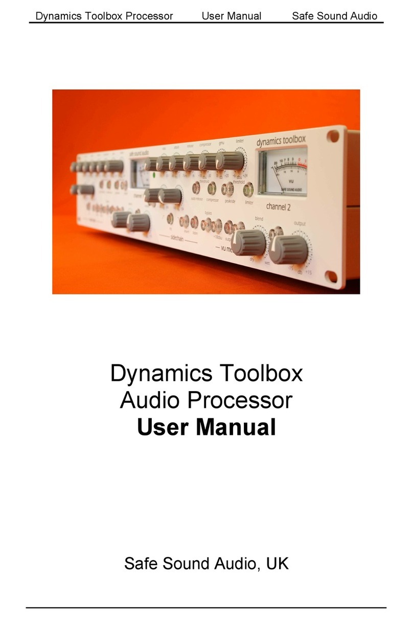 Sound Audio Dynamics Toolbox User manual