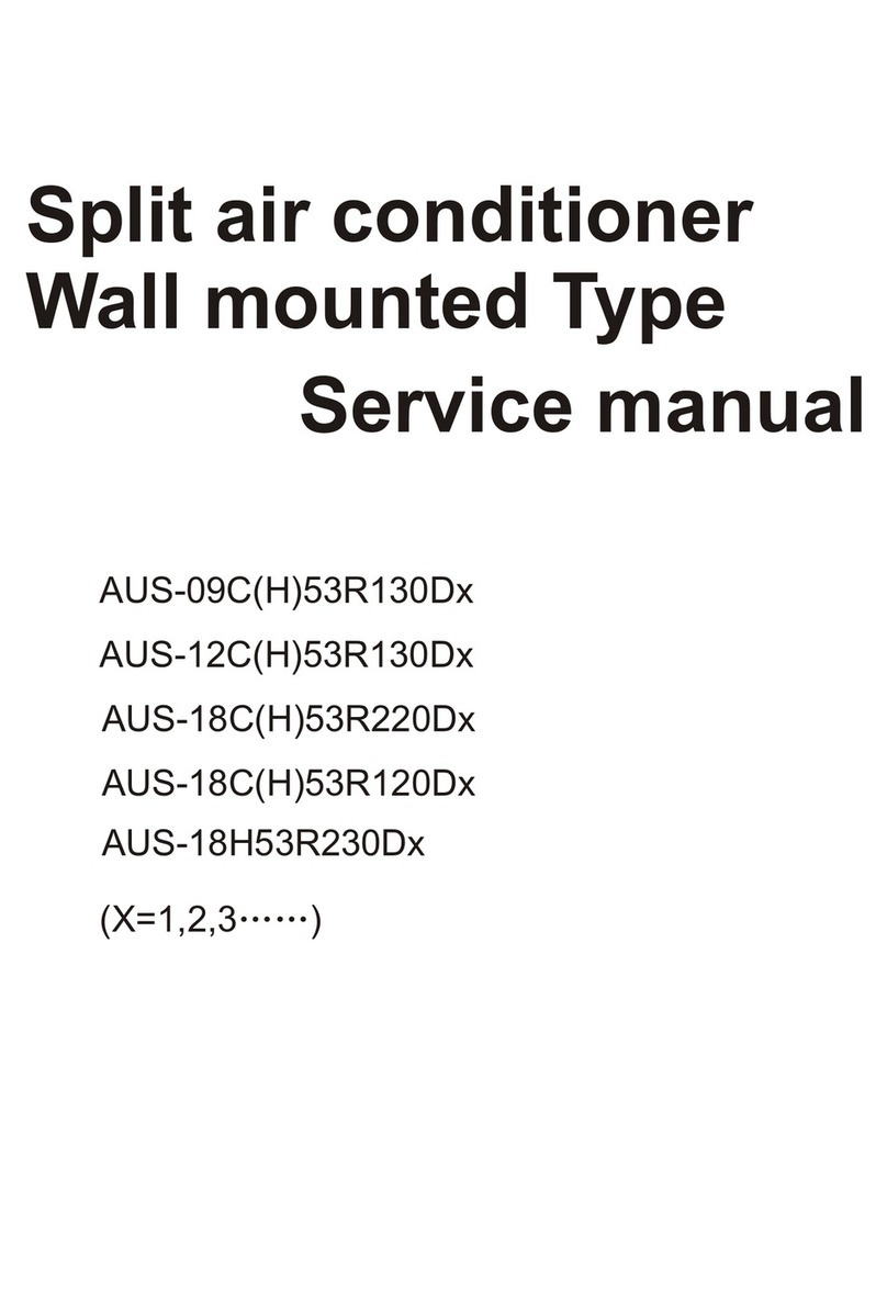 Galanz AUS-09C(H)53R130Dx User manual