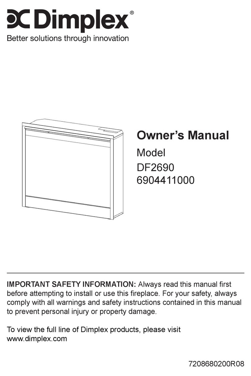 Dimplex DF2690 User manual