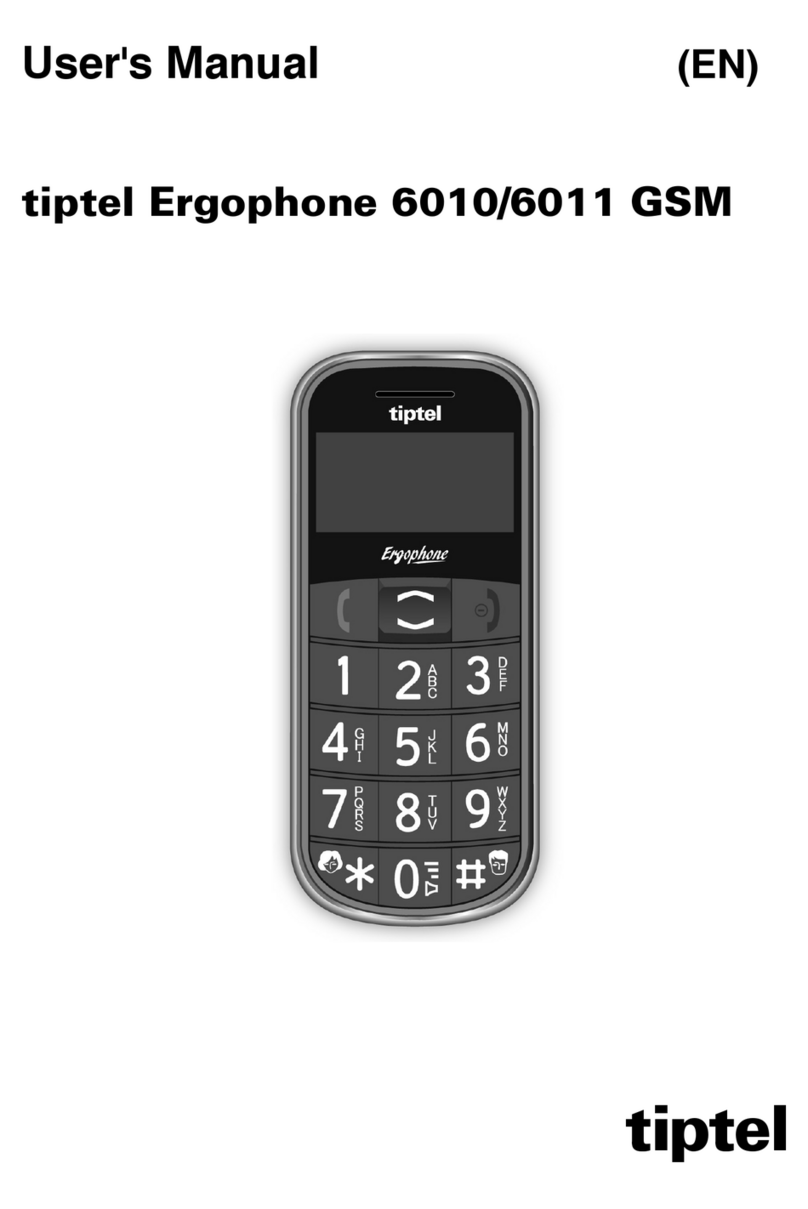 TIPTEL Ergophone 6010 User manual TIPTEL Ergophone 6010 User manual
