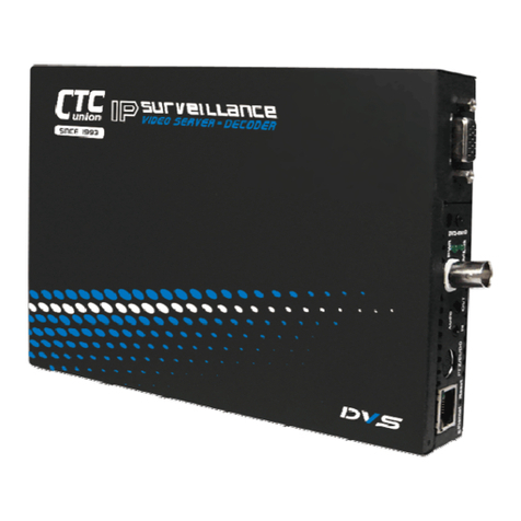CTC Union DVS-8501D User manual