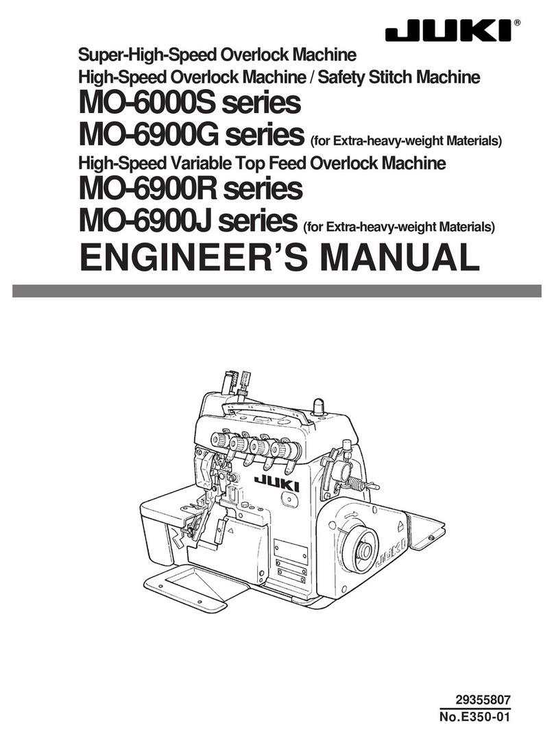 JUKI MO-6900J Series Engineer's manual