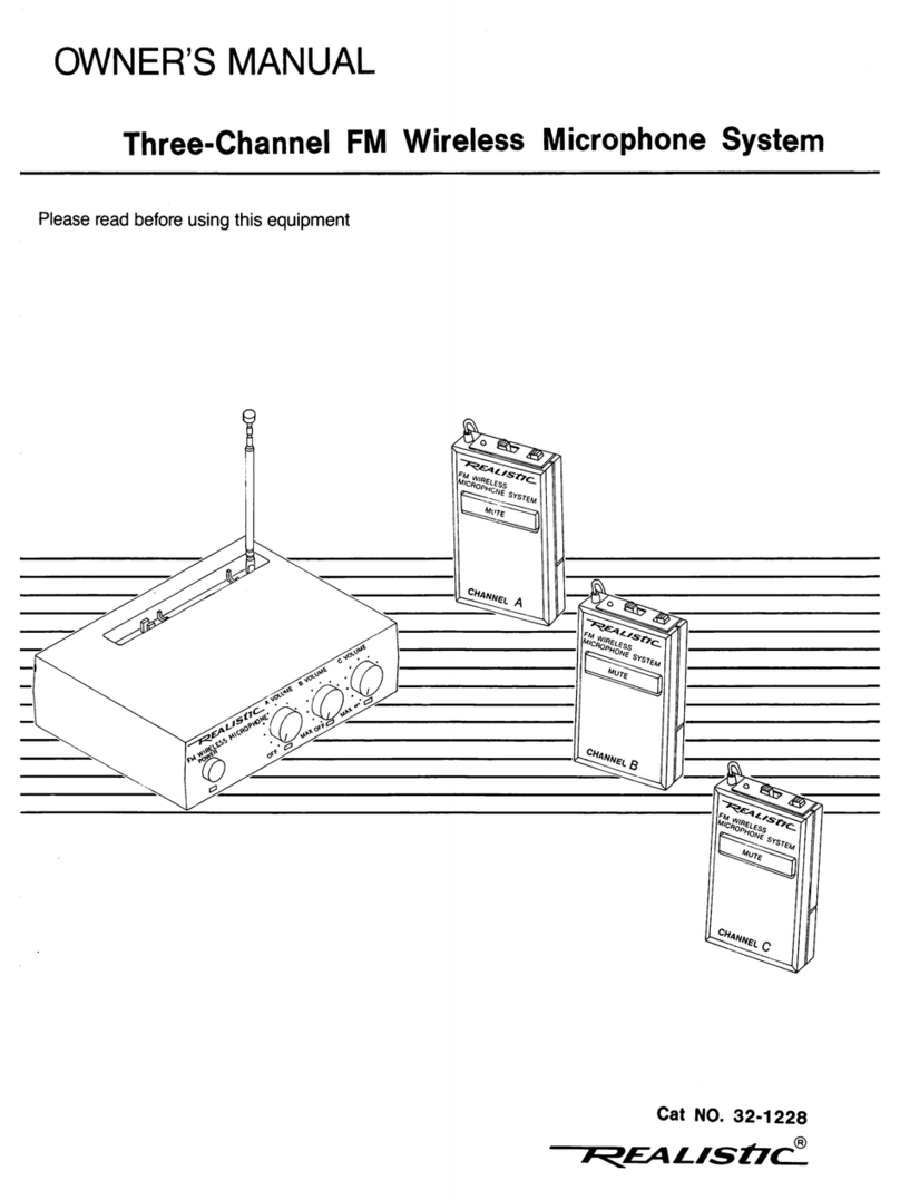 Realistic 32-1228 owner's manual