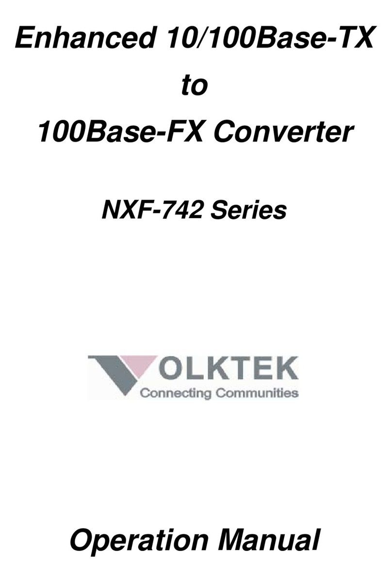 Olktek NXF-742 Series Operation manual
