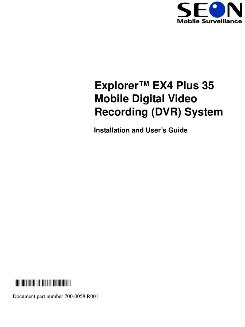 Seon Mobile Surveillance Explorer EX4 Plus 35 System User manual