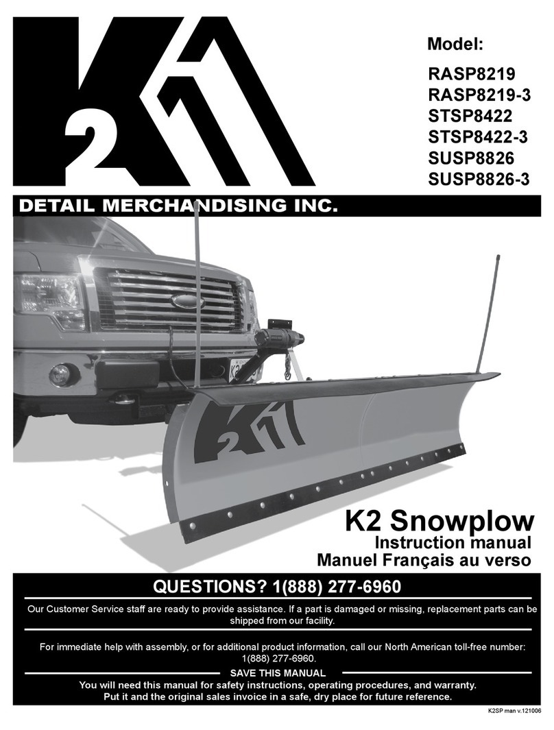 K2 RASP8219-3 User manual