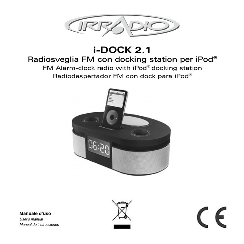 Irradio i-DOCK 2.1 user manual