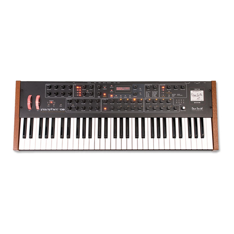 Dave Smith Instruments Prophet 08 PE User manual