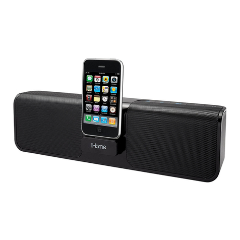 iHome IP56 user manual